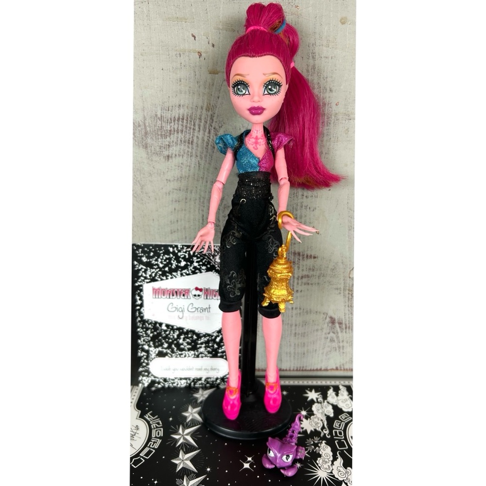 Monster High Gigi Grant 13 Wishes Doll G1
